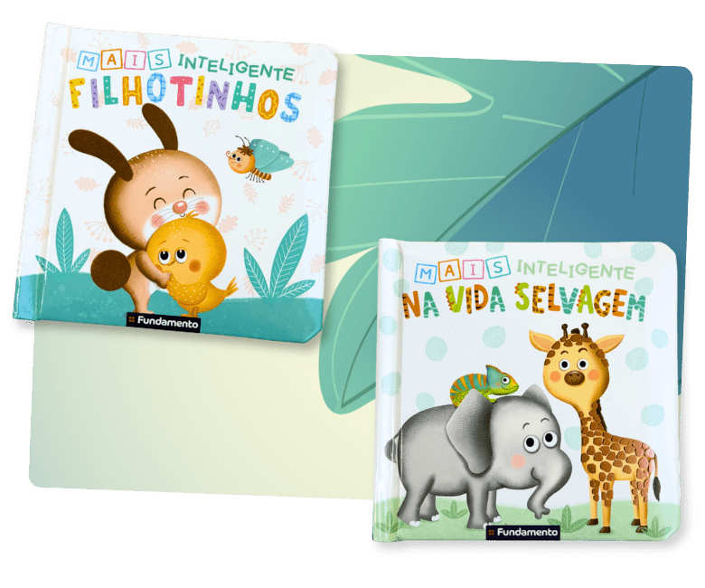 Mais Inteligente - Na Vida Selvagem - Editora Fundamento livro_infantil