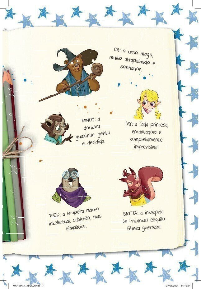 Marvin e a Vila Mágica - Livro 1 - Editora Fundamento livro_infantil