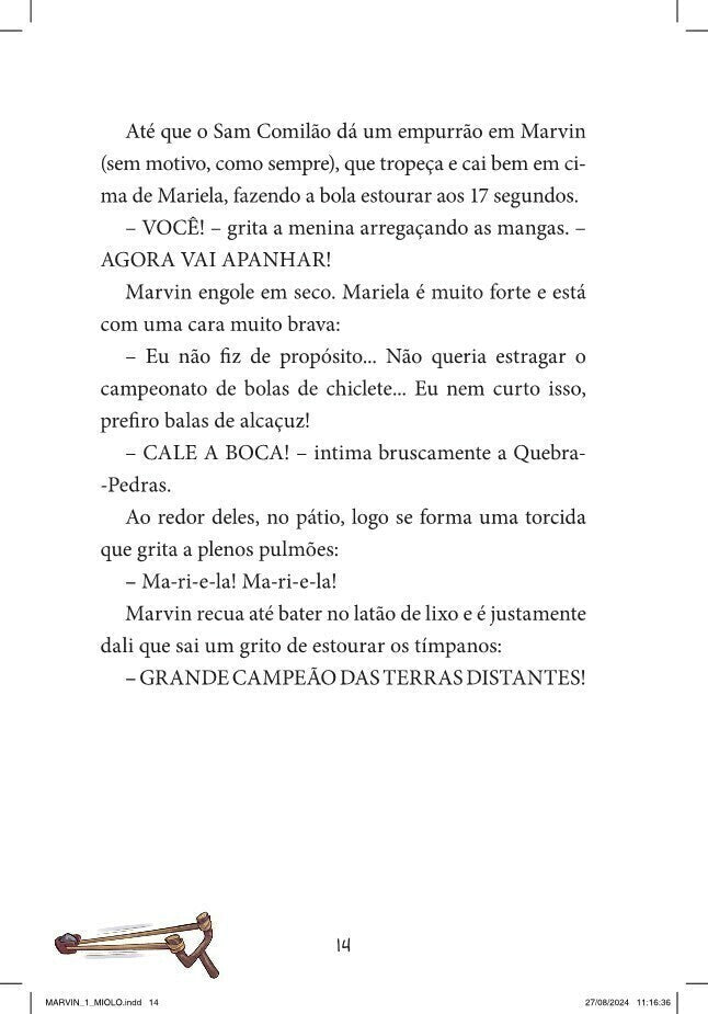 Marvin e a Vila Mágica - Livro 1 - Editora Fundamento livro_infantil