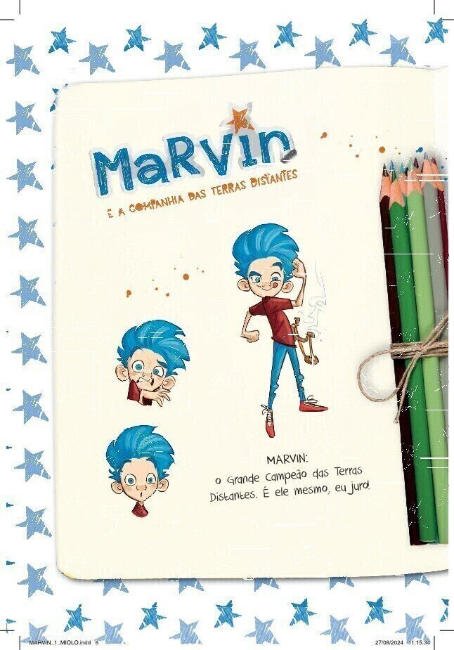 Marvin e a Vila Mágica - Livro 1 - Editora Fundamento livro_infantil