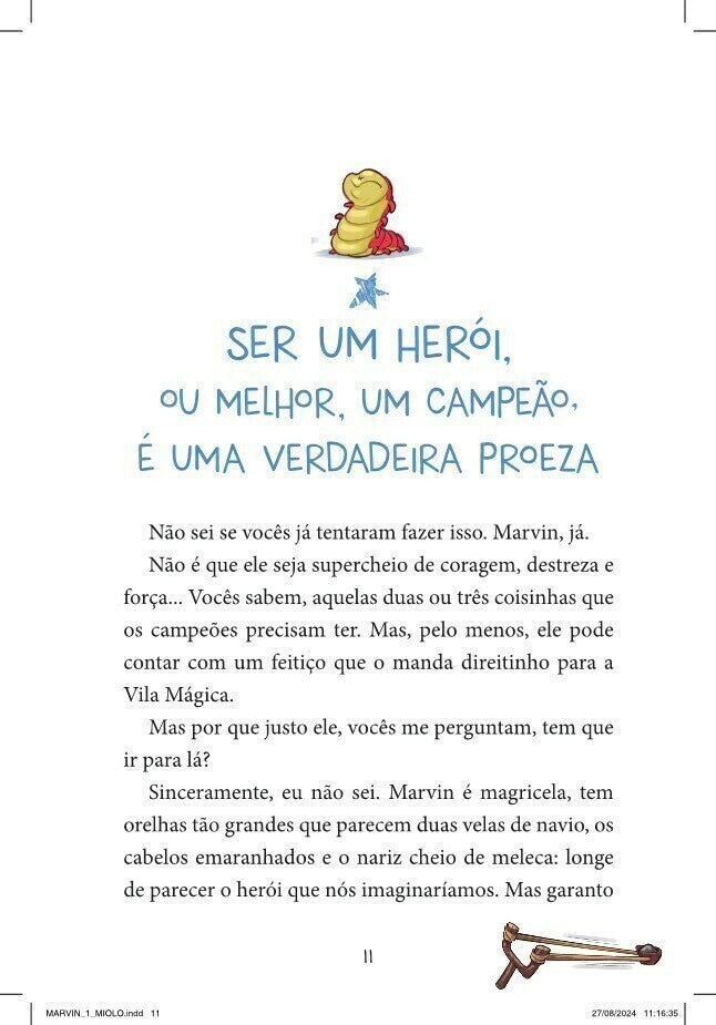 Marvin e a Vila Mágica - Livro 1