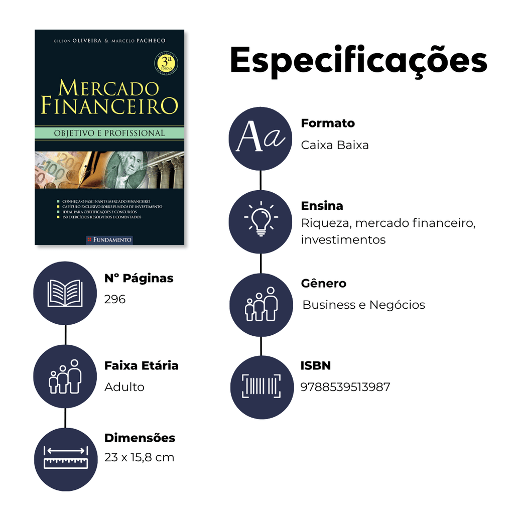 Mercado Financeiro - Editora Fundamento livro_infantil