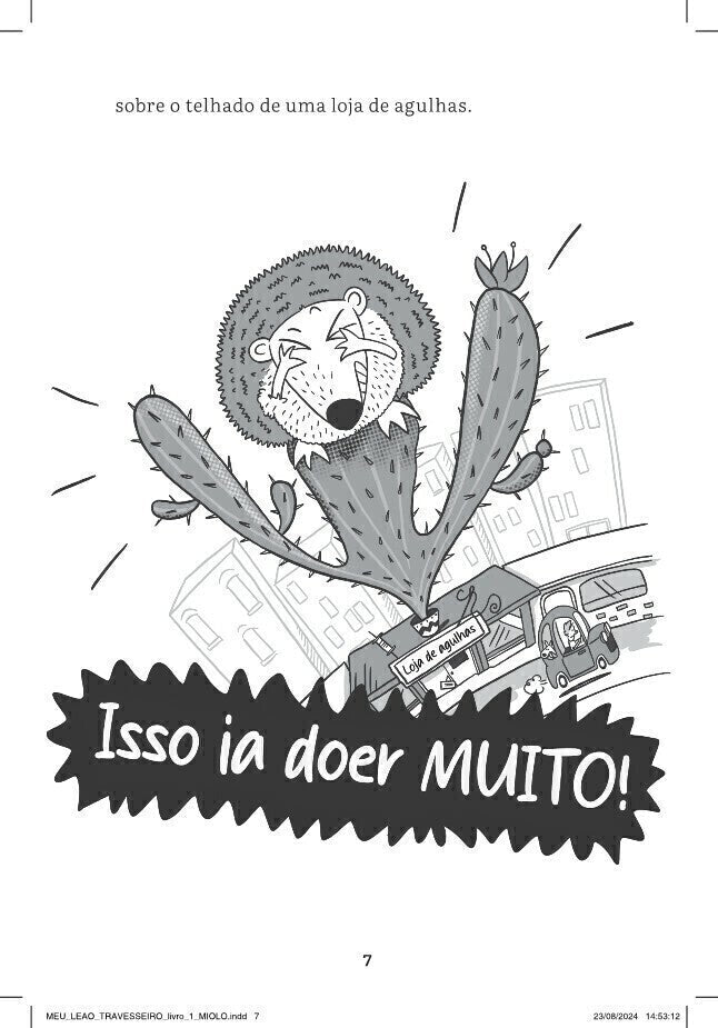 Meu Leão Travesseiro 1 - Editora Fundamento livro_infantil