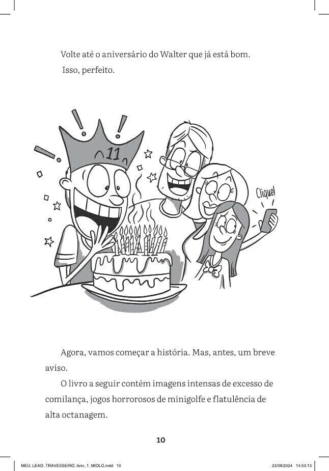 Meu Leão Travesseiro 1 - Editora Fundamento livro_infantil