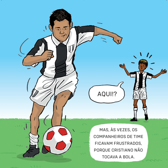 Meus Campeões - Cristiano Ronaldo - Editora Fundamento livro_infantil