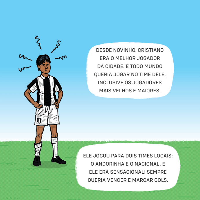 Meus Campeões - Cristiano Ronaldo - Editora Fundamento livro_infantil