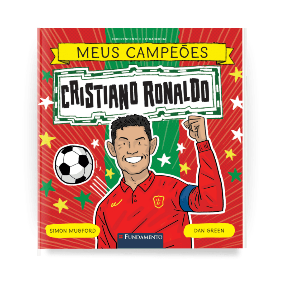 Meus Campeões - Cristiano Ronaldo - Editora Fundamento livro_infantil