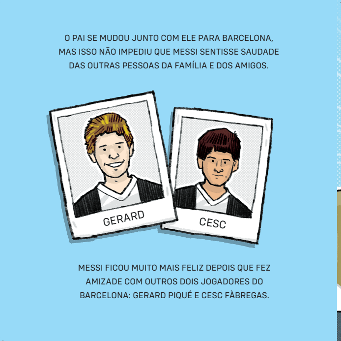 Meus Campeões - Messi - Editora Fundamento livro_infantil