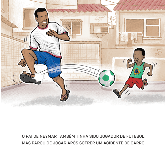 Meus Campeões - Neymar - Editora Fundamento livro_infantil