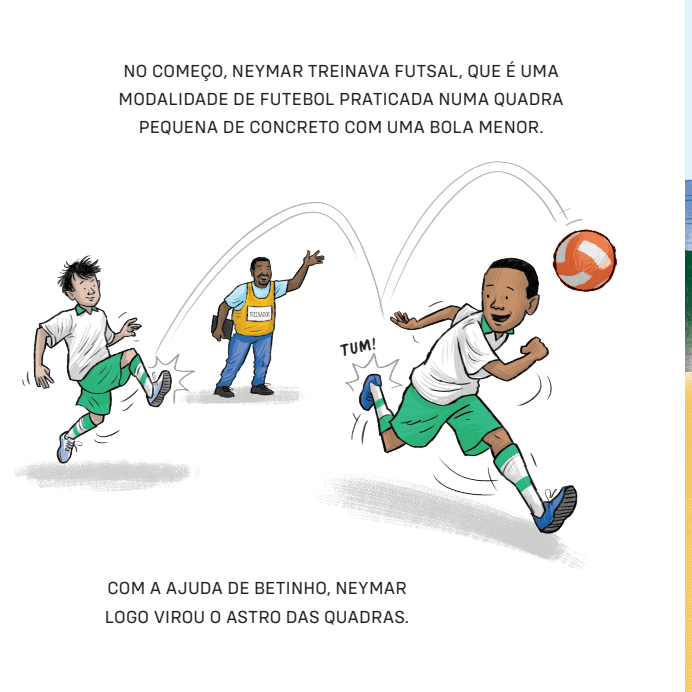 Meus Campeões - Neymar - Editora Fundamento livro_infantil