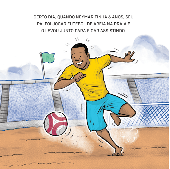 Meus Campeões - Neymar - Editora Fundamento livro_infantil