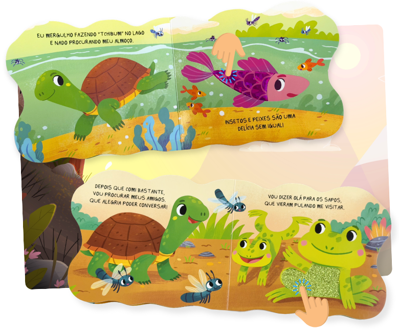 Minha Amiga Tartaruga - Editora Fundamento livro_infantil