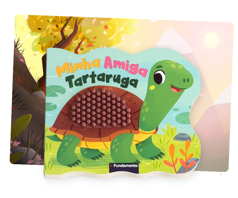 Minha Amiga Tartaruga - Editora Fundamento livro_infantil