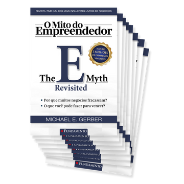 Kit com 50 Livros Mito do Empreendedor