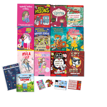 Kit Clube Fundamento Expresso - 12 Livros (Meninas 10 a 13 Anos)