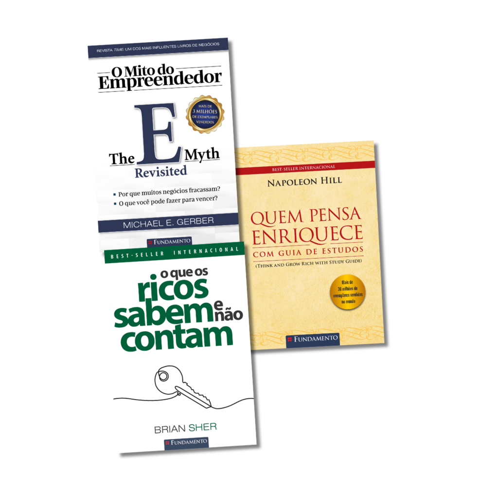 Kit Ganhe Muito Dinheiro - 3 Livros