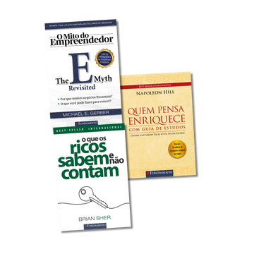 Kit Ganhe Muito Dinheiro - 3 Livros