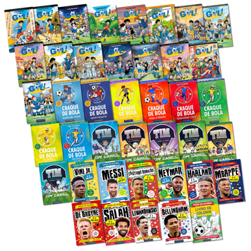 Kit 41 Livros de Futebol