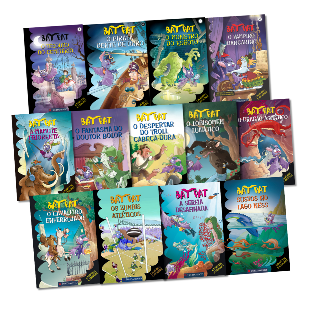 Kit Bat Pat - 13 Livros