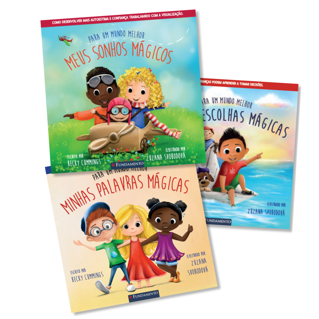 Kit Minhas Palavras Mágicas, Meus Sonhos Mágicos e Minhas Escolhas Mágicas - 3 Livros