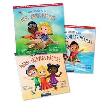 Kit Minhas Palavras Mágicas, Meus Sonhos Mágicos e Minhas Escolhas Mágicas - 3 Livros