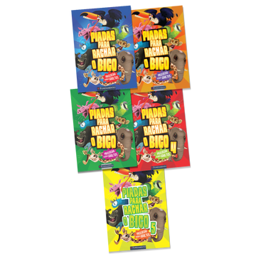 Kit Piadas para Rachar o Bico - 5 Livros