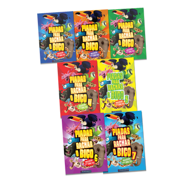 Kit Piadas para Rachar o Bico - 7 Livros