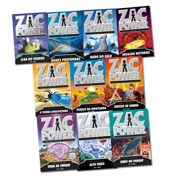 Kit Zac Power - 10 Livros