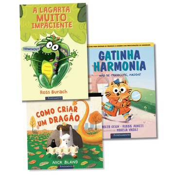 Kit Filhos com Menos Impaciência e Ansiedade