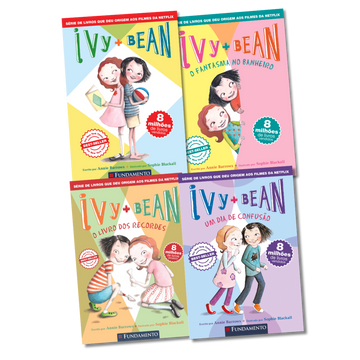 Kit Ivy+Bean - 4 Livros (1 ao 4)