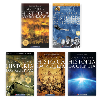 Kit Uma Breve História - 5 Livros
