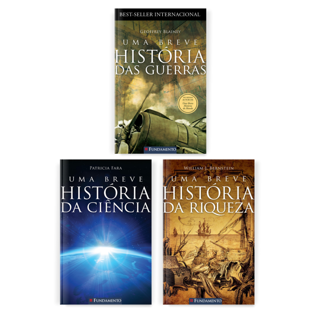 Kit Breve História - 3 Livros (Guerras, Riquezas e Ciência)