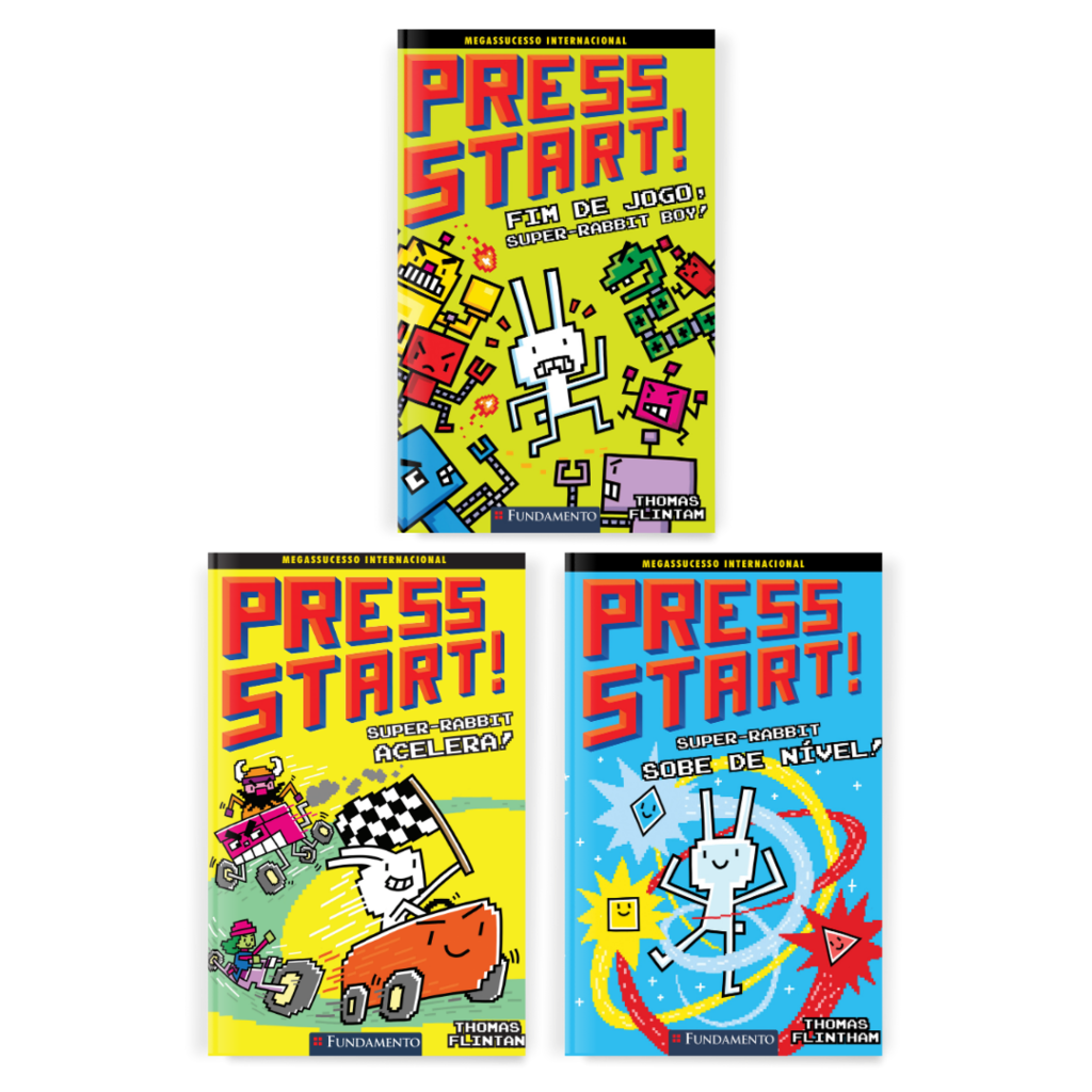 Kit Press Start - 3 Livros (1 ao 3)