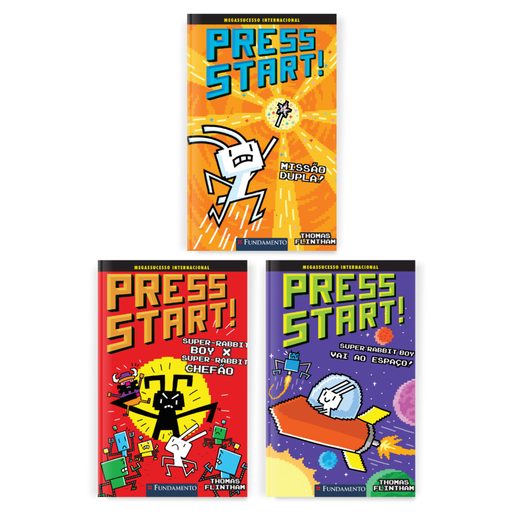 Kit Press Start - 3 Livros (4 ao 6)