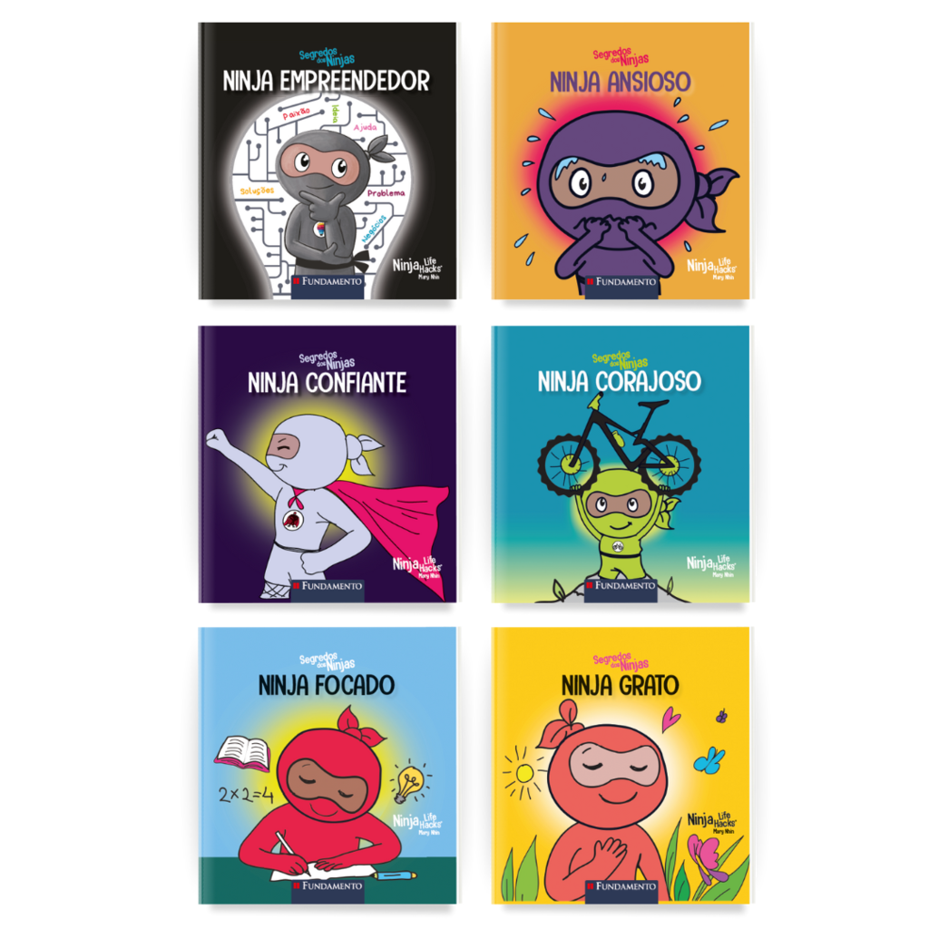 Kit Segredos dos Ninjas - 6 Livros