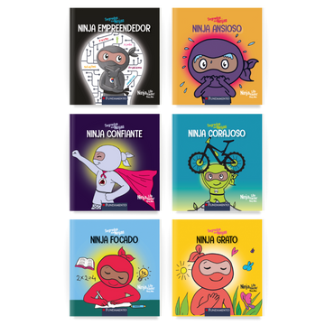 Kit Segredos dos Ninjas - 6 Livros