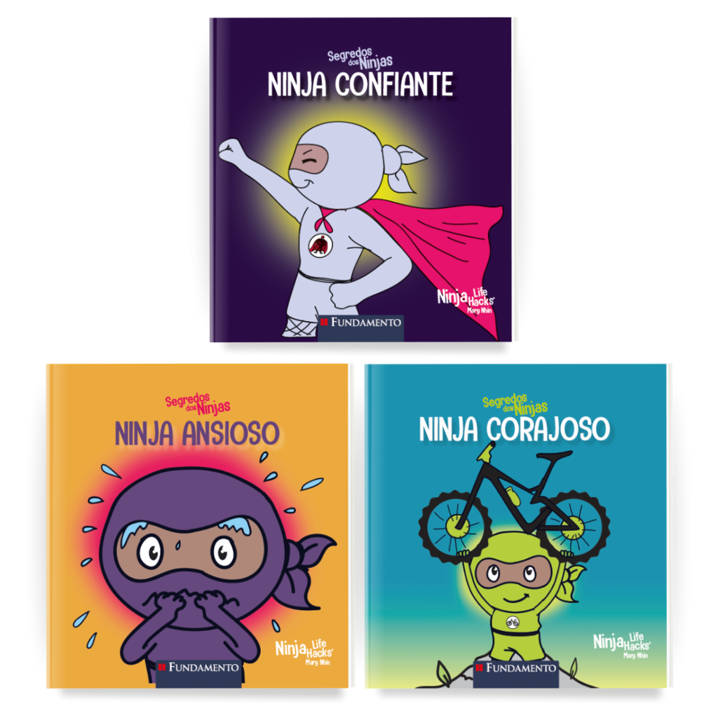Kit Segredos dos Ninjas - 3 Livros