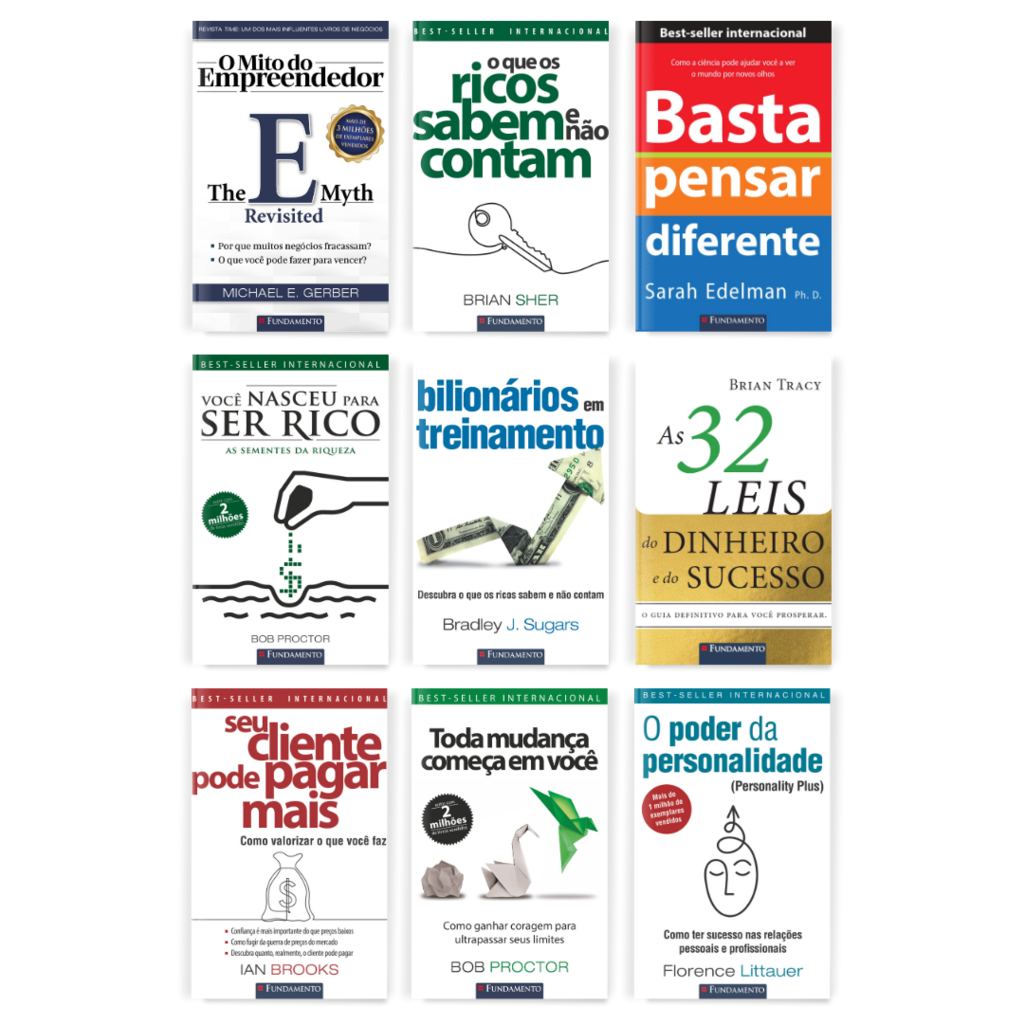 Kit Sucesso Pessoal - 9 Livros