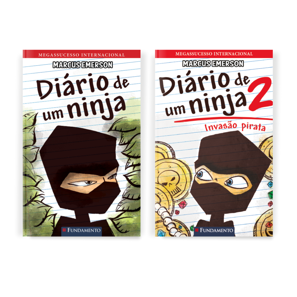 Kit Diário de Um Ninja - 2 Livros (1 ao 2)