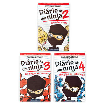 Kit Diario de Um Ninja - 3 Livros (2 ao 4)