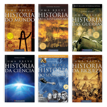 Kit Uma Breve História - 6 Livros