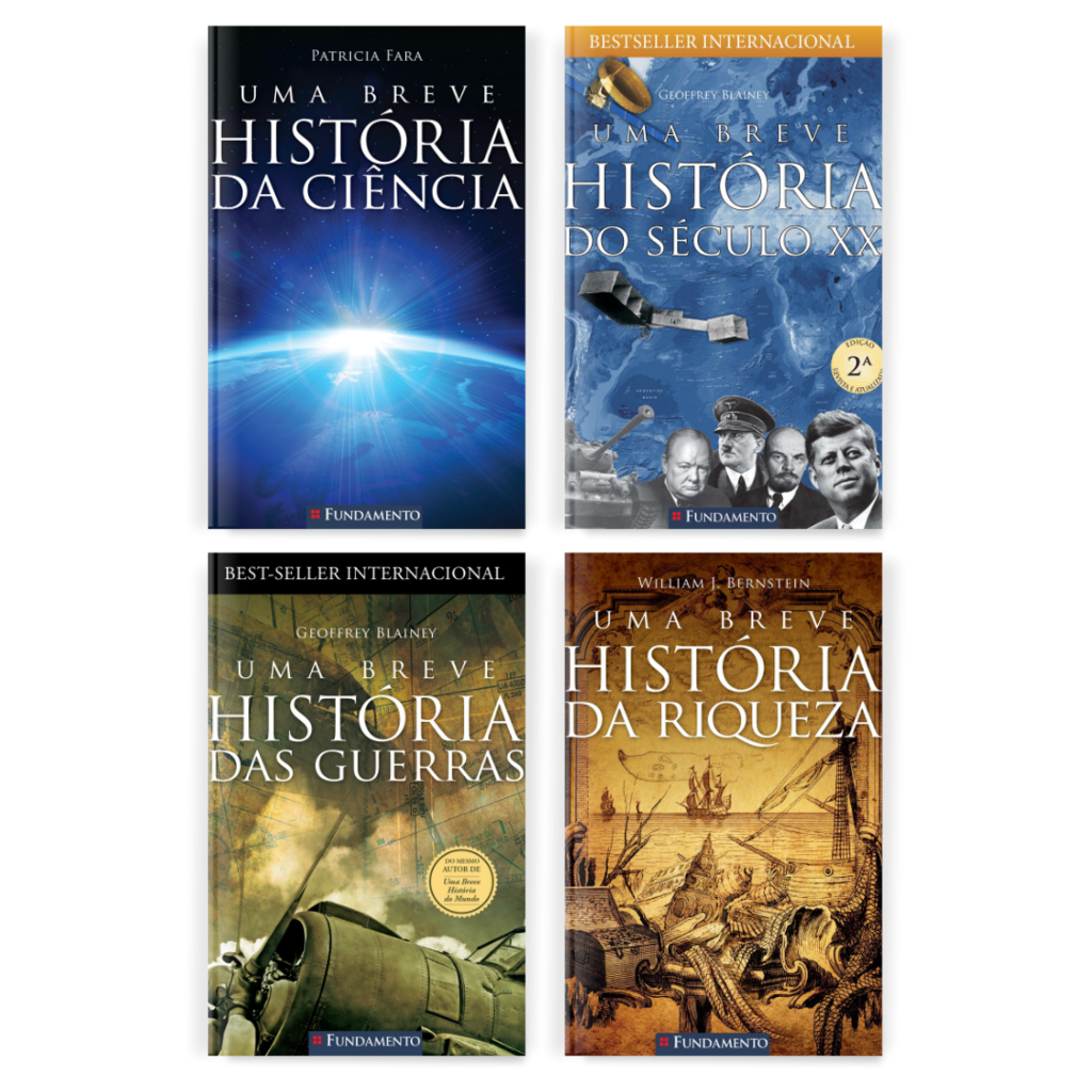 Kit Uma Breve História: 4 Livros