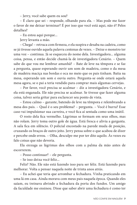 Não Confie em Ninguém - Editora Fundamento livro_infantil