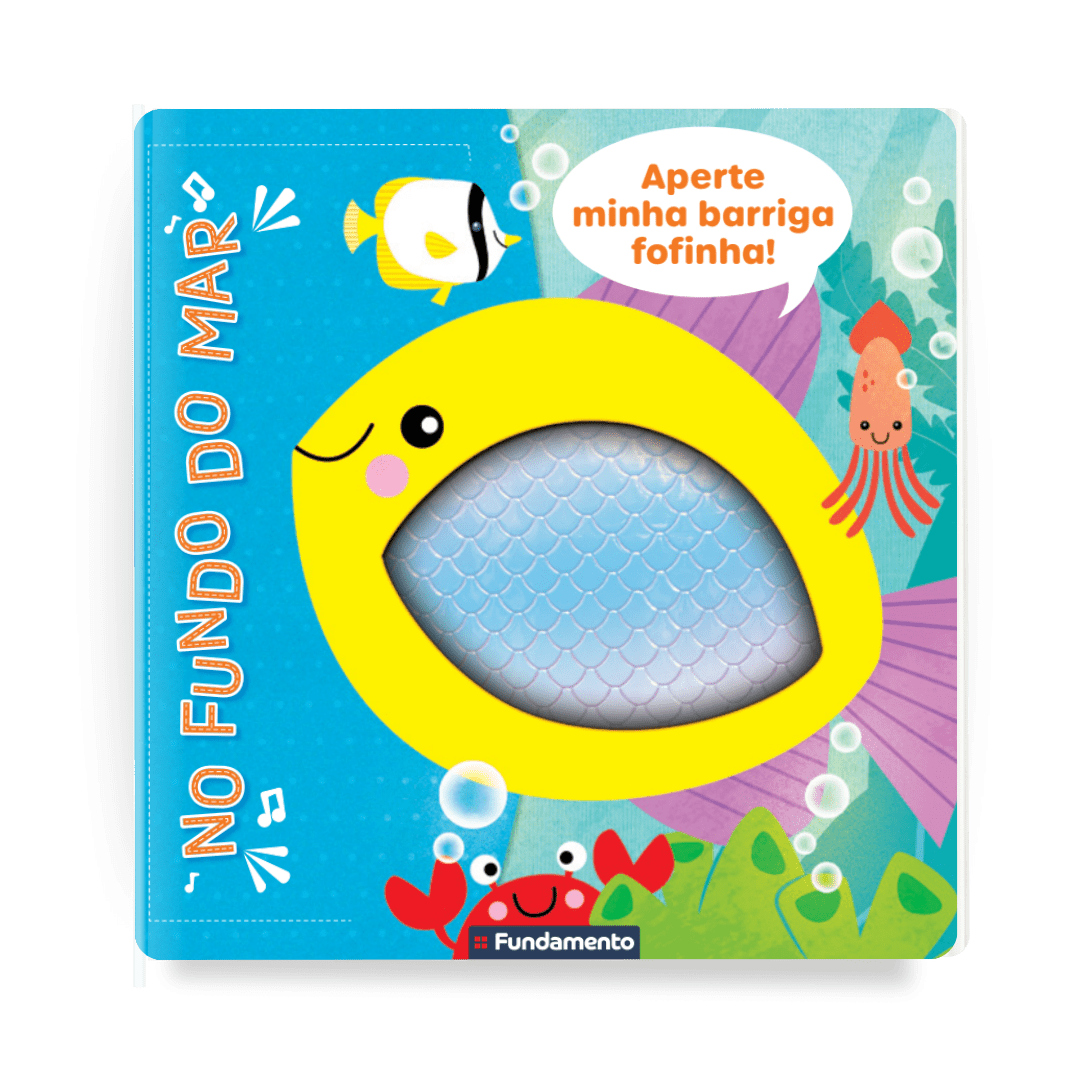 No Fundo do Mar - Editora Fundamento livro_infantil