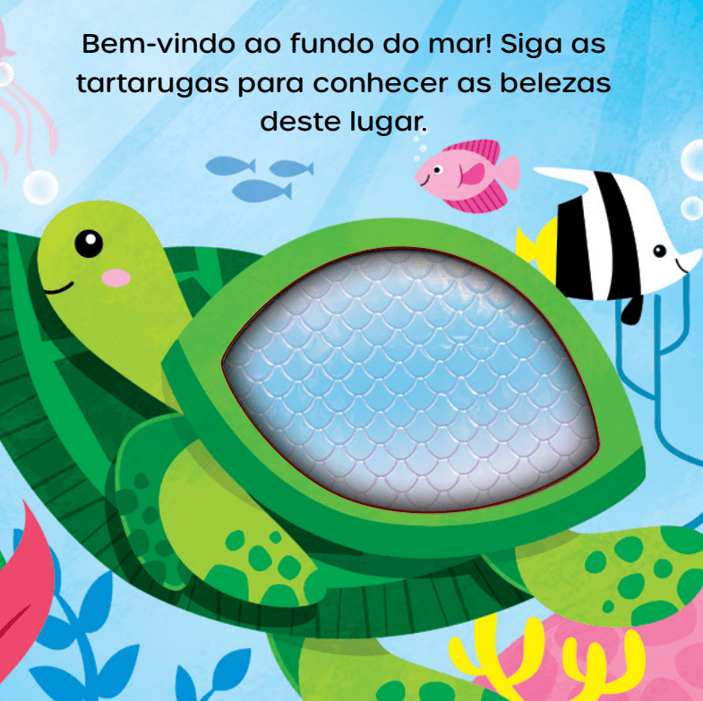 No Fundo do Mar - Editora Fundamento livro_infantil