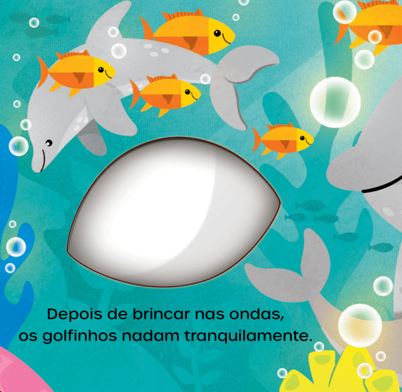 No Fundo do Mar - Editora Fundamento livro_infantil