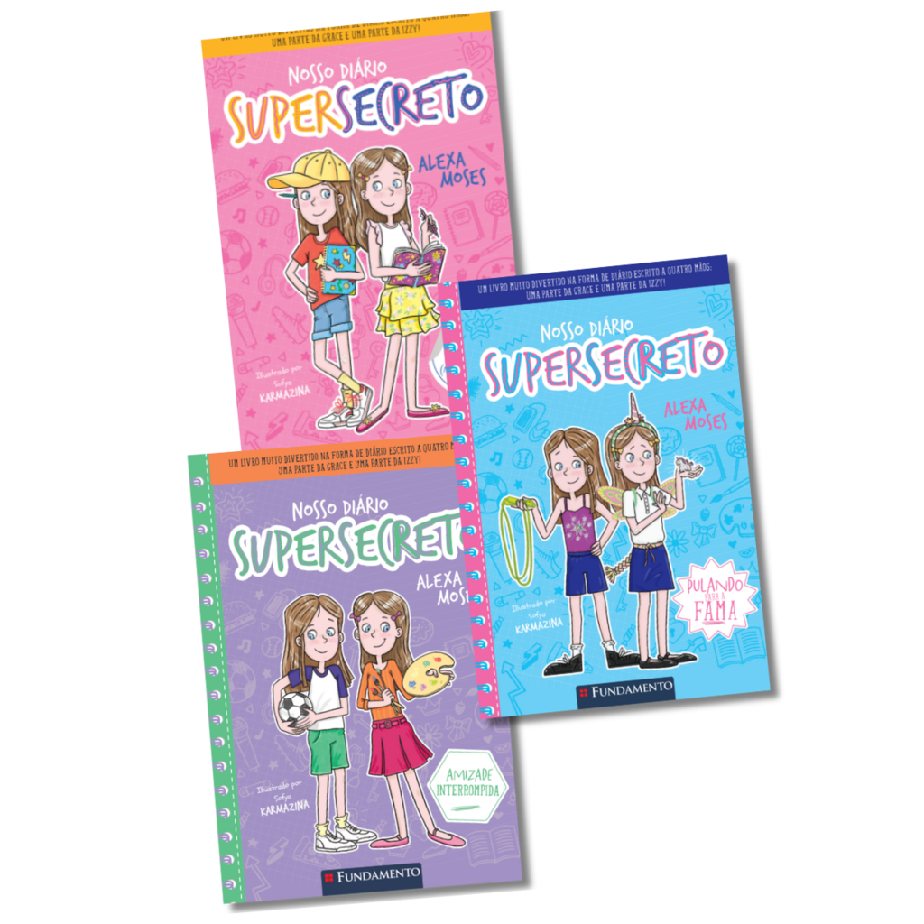 Kit Nosso Diário Supersecreto - 3 Livros (1 ao 3)