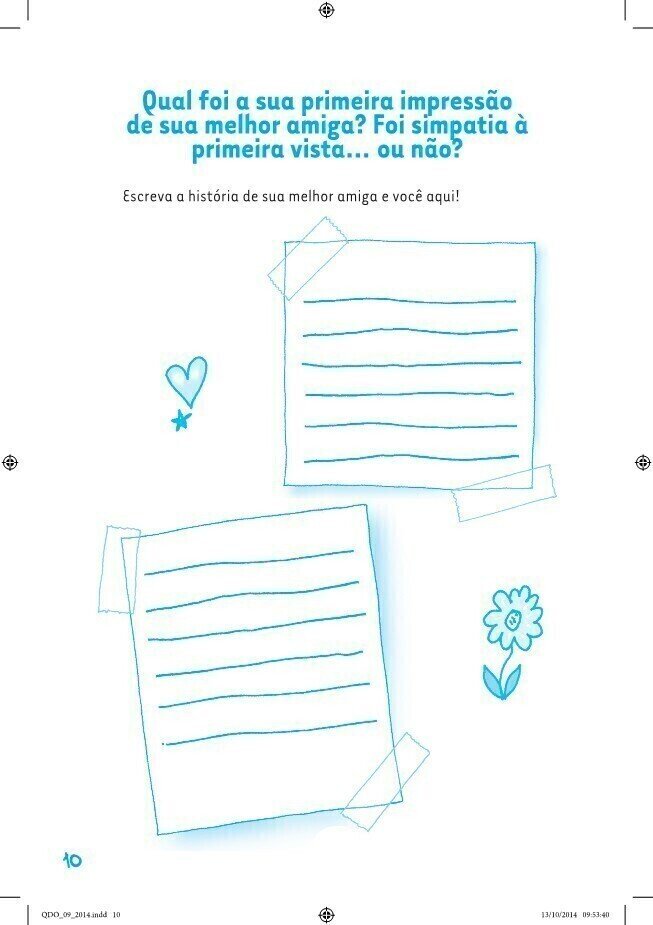 Nosso Diário Otário - Um Diário para Dividir com As Suas Amigas - Editora Fundamento livro_infantil