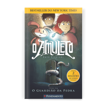 O Amuleto 01 - O Guardião da Pedra - Editora Fundamento livro_infantil