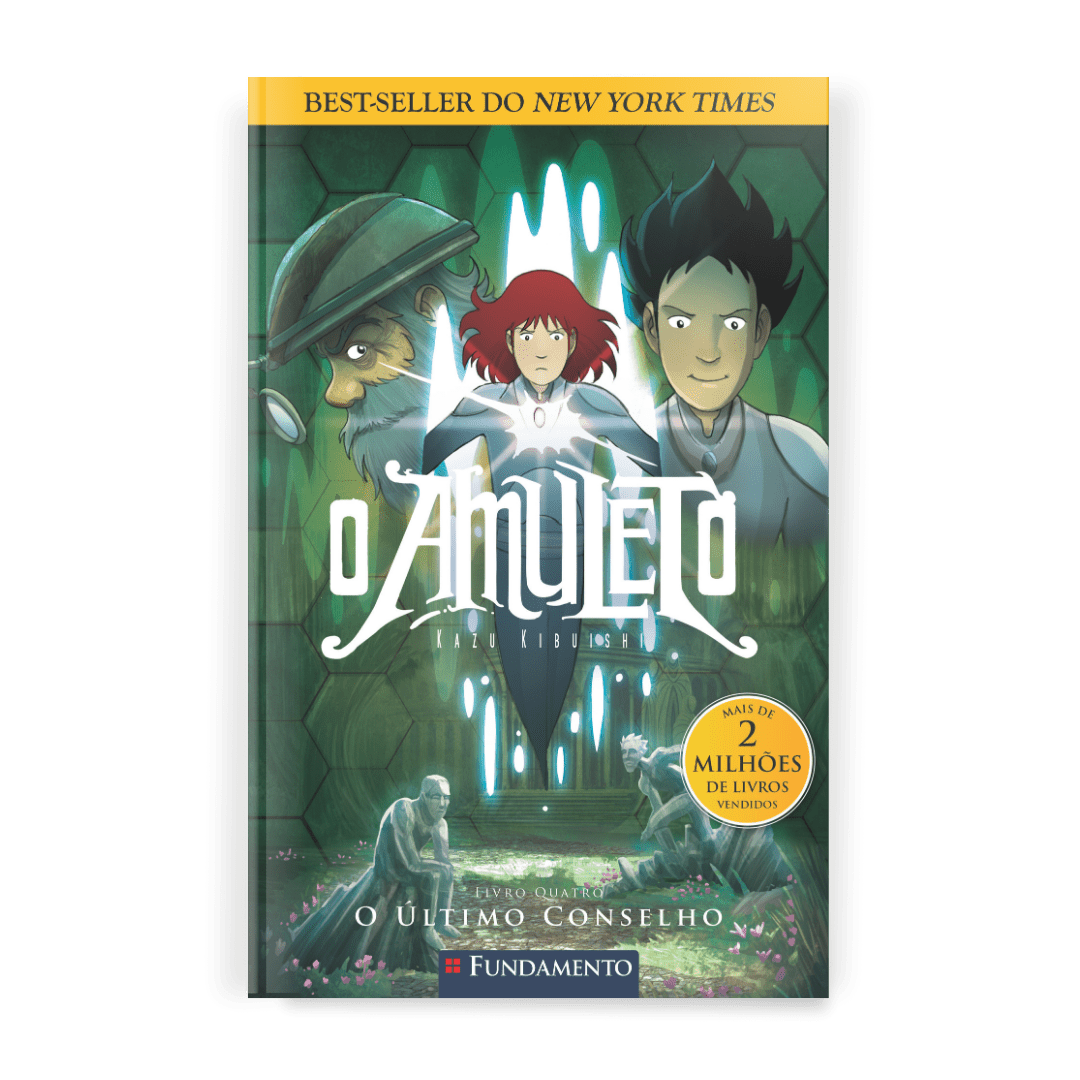 O Amuleto 04 - O Último Conselho - Editora Fundamento livro_infantil